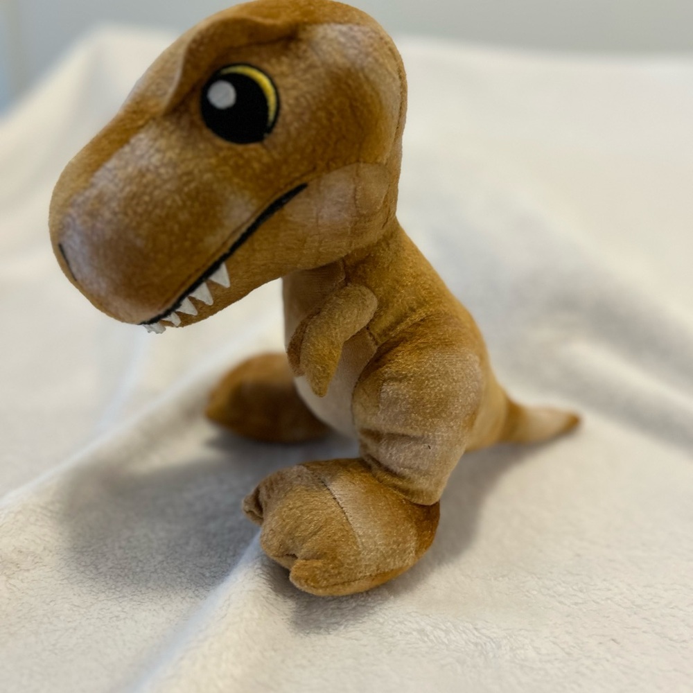 Brown Dinosaur Stuffed Animal Toy
